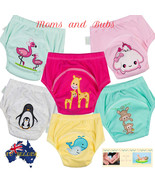 New 6 Pack Potty Toilet Training Pants Baby Toddler kids Cotton Reusable... - $610.21 MXN