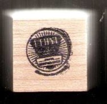 Ethyl gasoline logo Rubber Stamp  made in america USA - $8.69