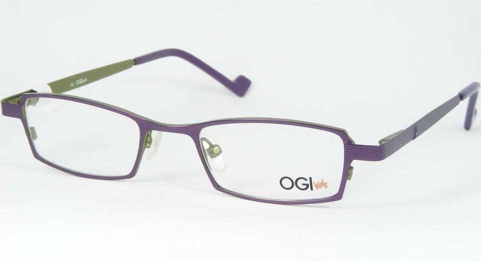 OGI kids OK60 690 PURPLE /LIME GREEN EYEGLASSES GLASSES FRAME 43-19-130mm - $39.59
