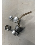 Set OEM 1967 Ford Galaxie Push Button Radio Knobs Front Rear Custom AM D... - $1,020.04 MXN