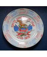 USA bicentennial anniversary year calendar vintage collectors plate 4th ... - $30.17 CAD