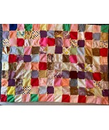 Baby Nursery Blanket Handmade Vintage Quilt Baby Nursery Blanket 44&quot; x 34&quot; - $120.99 CAD