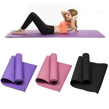 Yoga Exercise Mat Non Slip Fitness Gym Pad Thick Pilates Meditation Mats... - £13.49 GBP