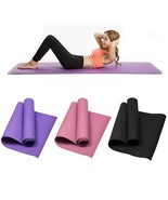Yoga Exercise Mat Non Slip Fitness Gym Pad Thick Pilates Meditation Mats... - £13.43 GBP