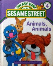 Animals, Animals: Featuring Jim Henson&#39;s Muppets (On My Way w/ Sesame Street #4) - £0.90 GBP