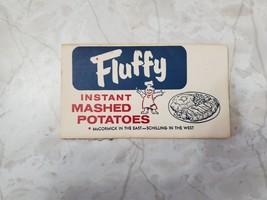 Vintage Fluffy Instant Mashed Potatoes Recipe Brochure 14 Recipes - $12.95