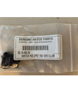 02.19.080.00 Hatco Rocker Switch 16A 125V  1hp. SPST Lighter Rocker Switch - $40.74 CAD
