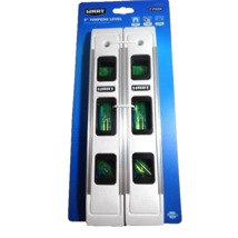 HART Torpedo Levels Magnetic Edge 9-in Top-Read Green Window White 2-Pk ... - $19.97