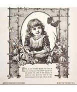 The Little Christian 1906 Postcard Newspaper Promo Hastings Victorian Ar... - $40.99 CAD