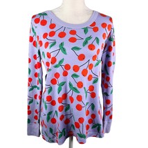 Hanna Andersson Long Sleeve Top Girls Large Cherry Organic Cotton - $19.00