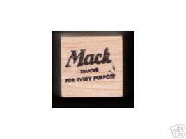 Mack Truck Logo rubber stamp trucks for every purpose Made in USA - $12.86