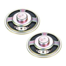 uxcell 1W 8 Ohm DIY Speaker 57mm Round Shape Replacement Loudspeaker 2pcs - £18.82 GBP