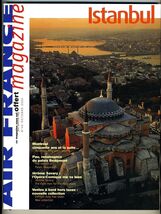 Air France In Flight Magazine October 2000 Istanbul Cover - $17.82