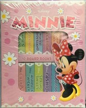 Disney Minnie Mouse My Busy Books Playset 12 Figurines Storybook Set - New - £10.07 GBP