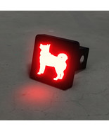 Siberian Husky Silhouette LED Hitch Cover - Brake Light - $69.95