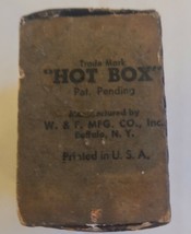 Vintage WWII Emergency Field  Cooker Hot Box Unopened - $23.84