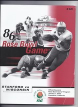 2000 Rose bowl Game Program Stanford Cardinal Wisconsin Badgers - £38.08 GBP