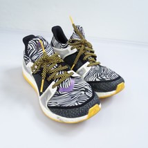 Adidas PureBoost X Femmes Noir Or Zèbre Course Athlétique Chaussures 7.5 AQ5332 - £22.76 GBP