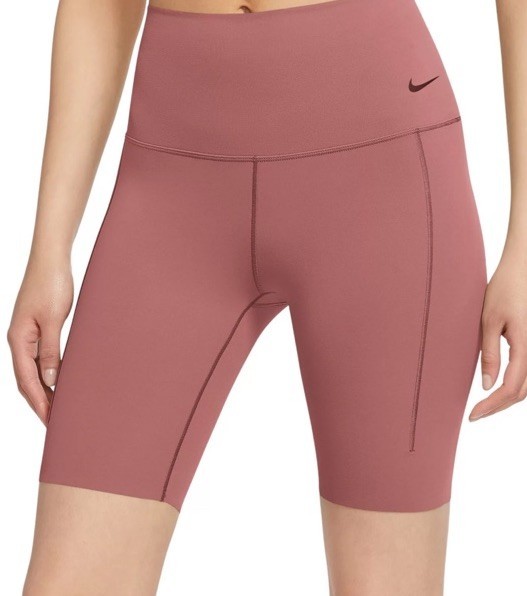 Nike Dri-Fit DQ6003 Women&#39;s Zenvy Gentle-Support High-Waisted 8&quot; Biker S... - $23.36