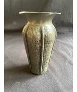 Alice &amp; Eugène-Louis Chanal - art deco - hammered pewter ornamental vase - £70.00 GBP