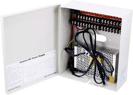 16 Channel CCTV Camera Power Supply 12VDC 10Amps - $110.99