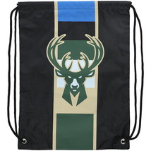 Milwaukee Bucks Team Stripe Drawstring Backpack - £22.72 GBP