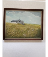Russell township school house acrylic painting - $150.00