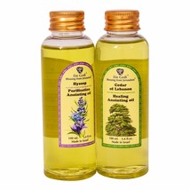 Packung mit 2 Stück Aromatisches Salböl Ysop + Libanonzeder 3,4 fl.oz/10... - $23.55