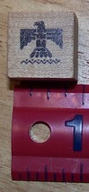 Thunderbird bird design small Rubber Stamp made in America - $8.00