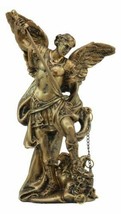 Ebros Bronzed Greek Christian Church Archangel Of The Angelic Council St... - $16.99