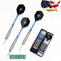 3Pack Professional Tungsten Steel Needle Darts 26G Competition Flights T... - £17.57 GBP
