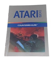 Atari 5200 Vtg 1982 Countermeasure Video Game Manual Only - £7.68 GBP