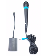 Sony SingStar Microphone with USB Converter Black SCEH-0001 For Playstation - £34.64 GBP