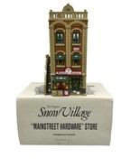 Dept. 56 The Original Snow Village 1990 MAINSTREET HARDWARE STORE 51535 ... - £36.90 GBP