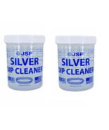 2 Sterling Silver Dip Cleaner Tarnish Remover 925 Jewelry Cleaning Solut... - £15.74 GBP