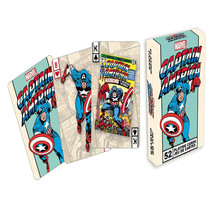 Marvel Captain America Retro Playing Cards - £28.26 GBP