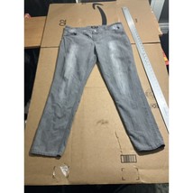 Lei Ashley Skinny Jeans Junior 17 Gray, Low Rise Denim Embellished, Regu... - $9.90