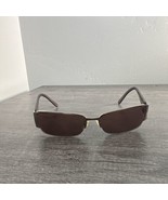 Escada Sunglasses SES 517S COL. R80 Gold Brown FRAMES ONLY Half Rim Diamond - $29.12 CAD