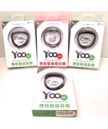 Lot of 4 YOO  Smart Fitness SLEEP + ACTIVITY BAND Trackers - Parts/Repair - $451.22 MXN