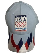 2010 VANCOUVER OLYMPICS / TEAM USA Lt. Blue adjustable cap / hat - 100% ... - £7.09 GBP