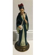 Heavy Antique/Vintage Art Deco Lamp with Asian Women Excellent Condition - $146.99