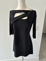 NEW Chaira  Boni Becca Black Stretch Tunic Top Small Incredible Stretch Top - $329.67