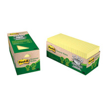 Post-it Notes Recycled 76x76mm - Yellow 24pk - £40.55 GBP