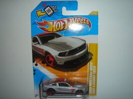 2012 Hot Wheels New Models 2012 Mustang Boss 302 Laguna Seca Silver/Red ... - $9.57