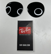 Ray Ban NWT green Black oval sunglass Replacement lenses R10 - £21.84 GBP