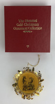 Hummel Gold Christmas Ornament Collection &quot; The Opinion &quot; Danbury W Original Box - £11.98 GBP