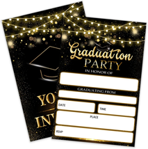 Invitations for 2024 Graduation Party with Envelopes, 2024 Graduate Supplies (20 - £18.31 GBP