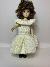 12&quot; The Craft Doll Collection 1991 ASN With Hand Made Crochet Dress - £6.01 GBP