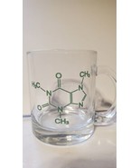 Vintage Caffeine Molecular Coffee Mug Tea Cup Beaker Chemistry Glass - £15.92 GBP