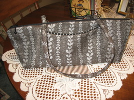 Maruca-Shoulder Bag-Designed/Handmade-Graphite with Silver-Boulder Co - $25.00